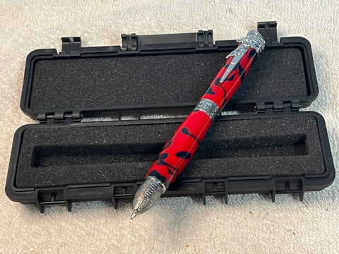 Football Pen Red & Black