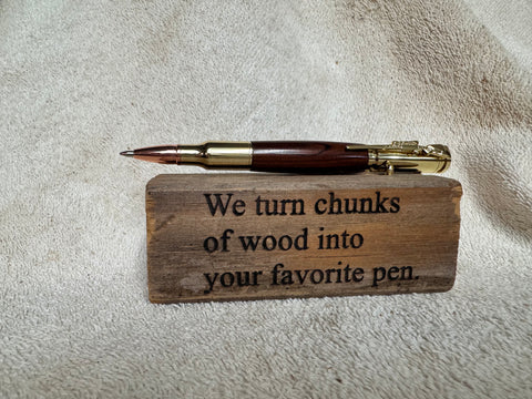 Bolt Action Pen - Put Firepower in Your Pocket